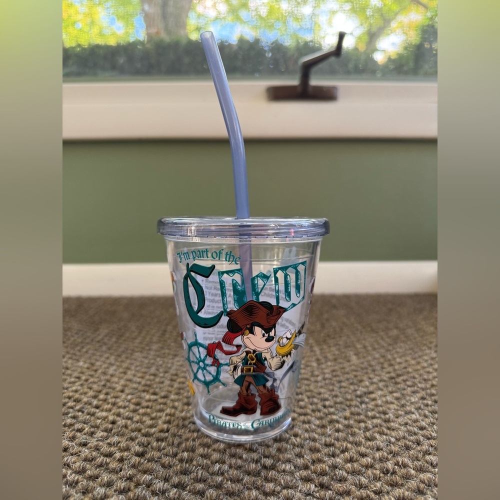 NWT Disney Parks Pirates of the Caribbean Drinking Tumbler